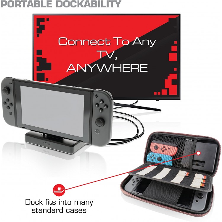 Nyko Portable Docking Kit for Nintendo Switch لوازم جانبی 